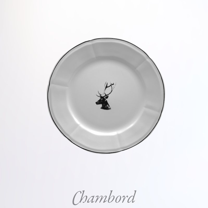 Chambord x Gien - Boxed set of 4 plates