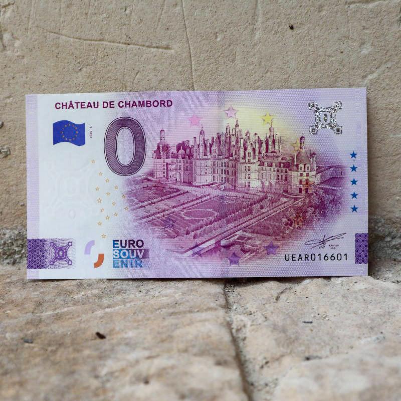 Château de Chambord collector's ticket
