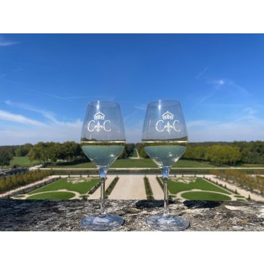 Boxed set of 6 stemmed glasses Chambord CC 35 cl