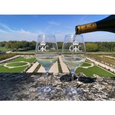 Boxed set of 6 stemmed glasses Chambord CC 48 cl