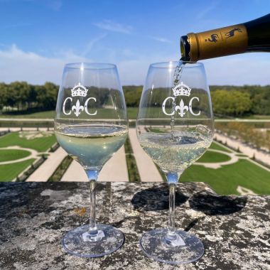 Boxed set of 6 stemmed glasses Chambord CC 48 cl