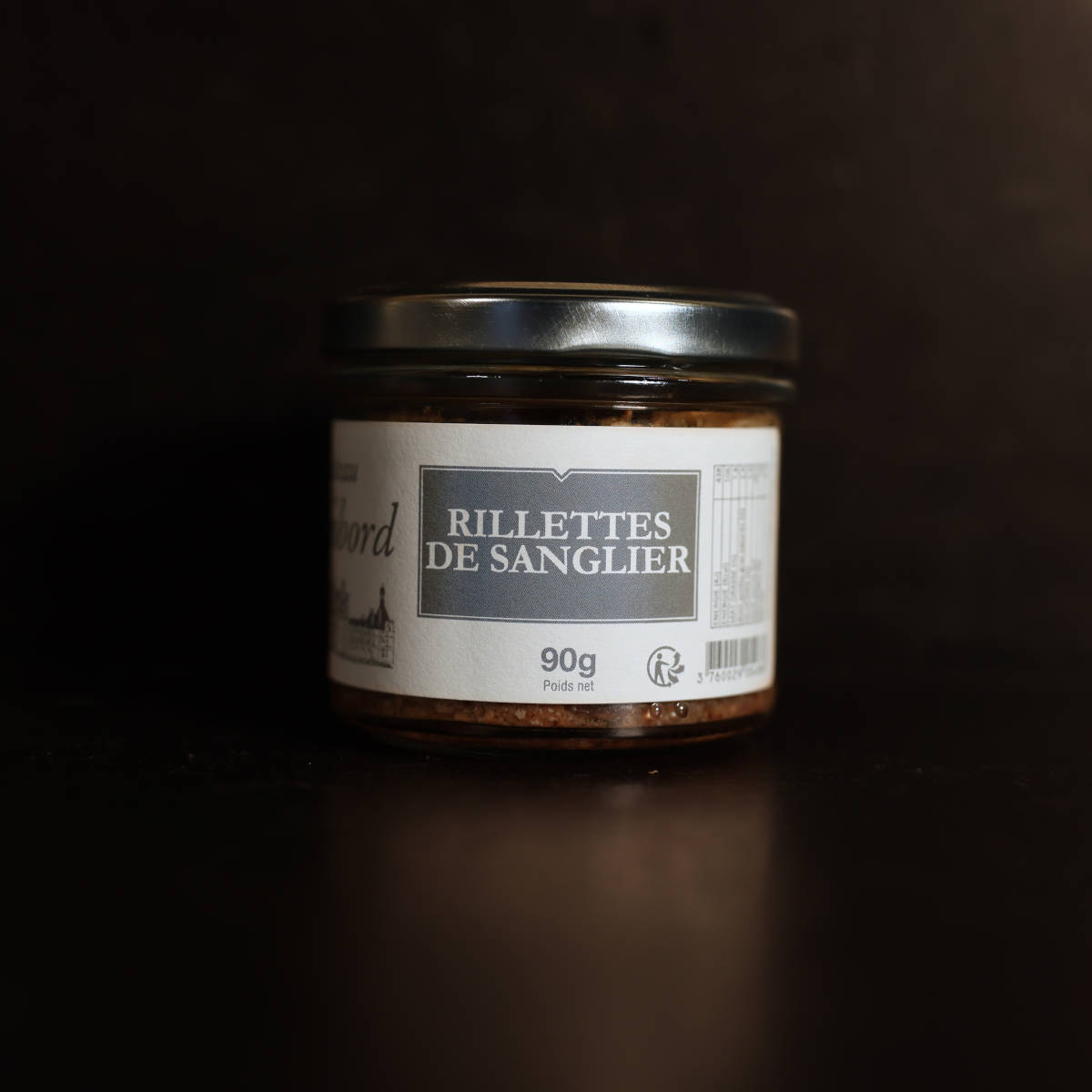 Rillettes of wild boar from Chambord - 90g